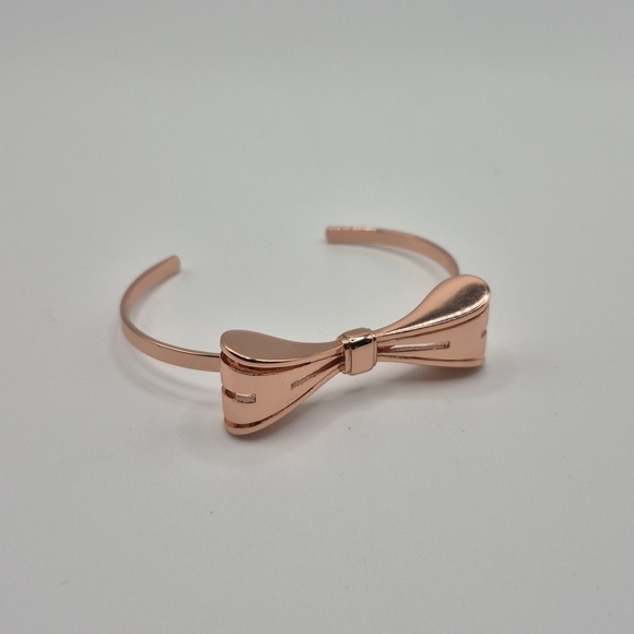 Ted Baker ROSE GOLD Bow Cuff - Picture 3 of 4